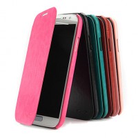 Elegantní kožené pouzdro se stojanem pro Samsung Galaxy S4 (i9500)